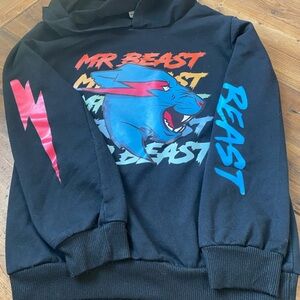 Black Graphic Hoodie